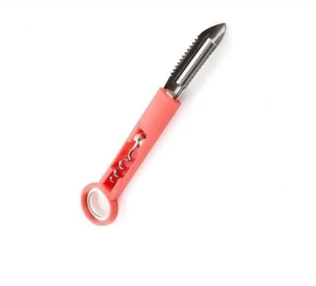 Овощечистка с открывашкой и штопором Stenson 3в1 9х24,5 см (AN013390)