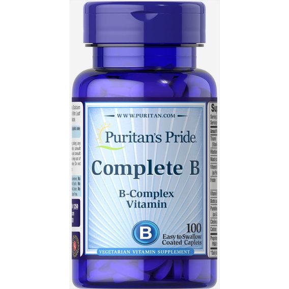 В комплекс Puritan's Pride Complete Vitamin B Complex 100 Caplets В комплекс Puritan's Pride Complete Vitamin B Complex 100 Caplets
