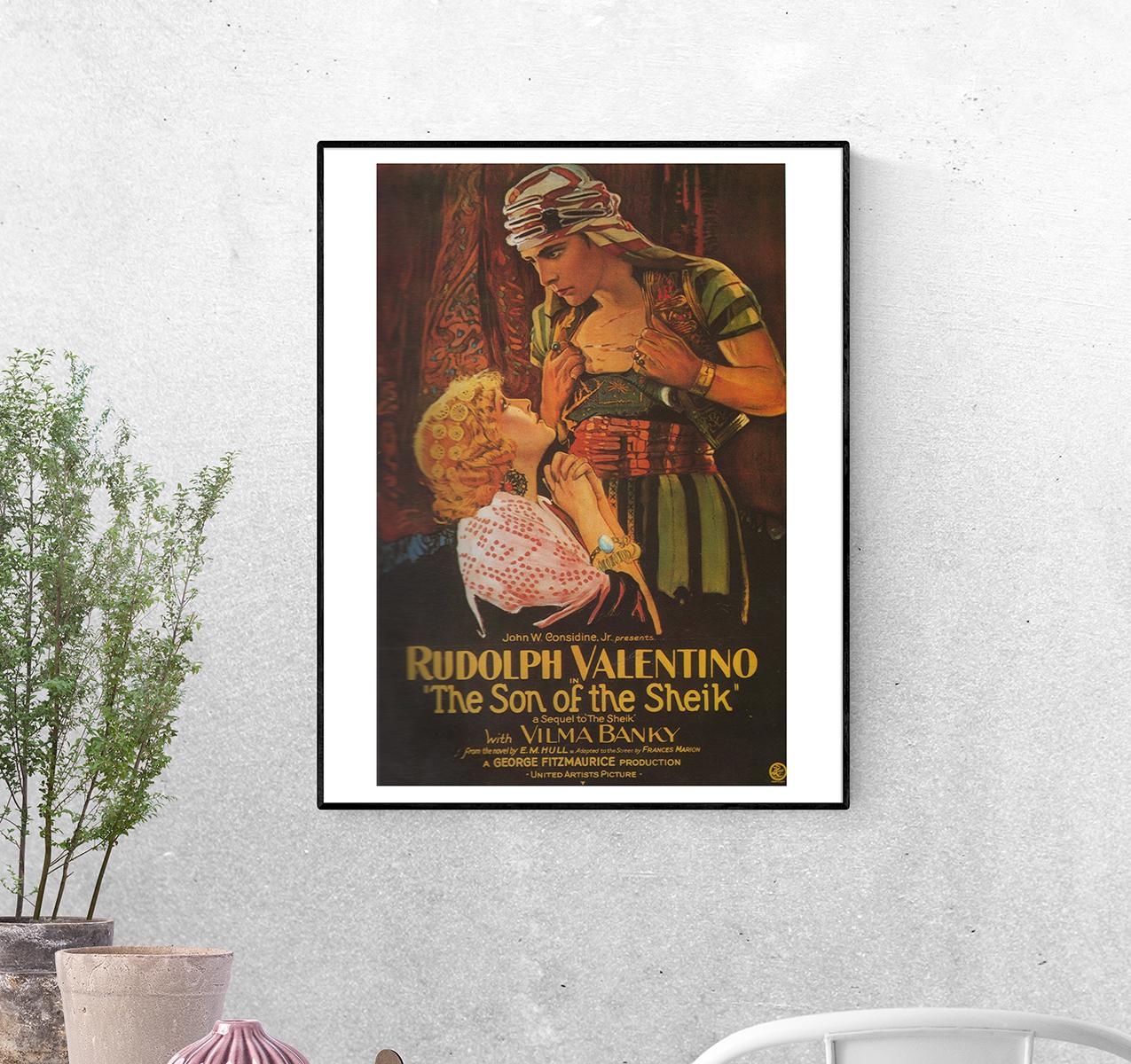Постер Сын шейха 1926 г. Режиссёр Джордж Фицморис формат А-2 (Afisha2055012_Poster)