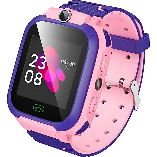 Смарт-часы детские Hoco Y105A Children Phone Watch Pink