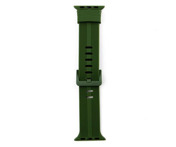 Ремешок Silicone Shine для Apple Watch 38/40/41 мм Dark Green