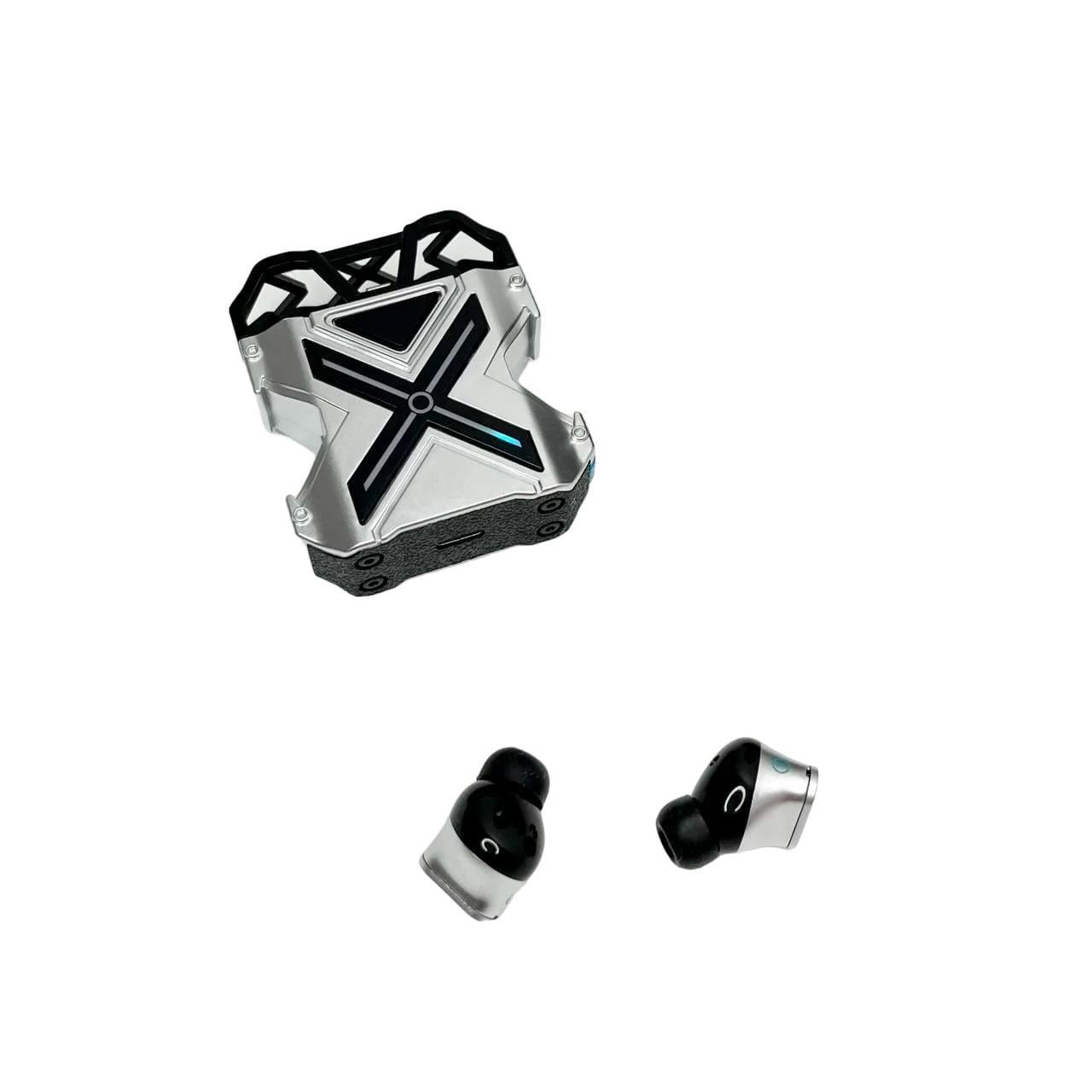 Наушники беспроводные игровые K 89 TWS с низкой задержкой Silver (14351580)