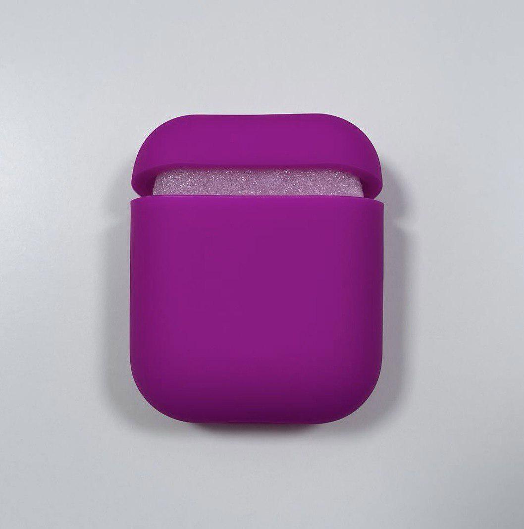 Чехол Slim Silicon Case для AirPods 2 Rose Red (м01086) Чехол Slim Silicon Case для AirPods 2 Rose Red (м01086)