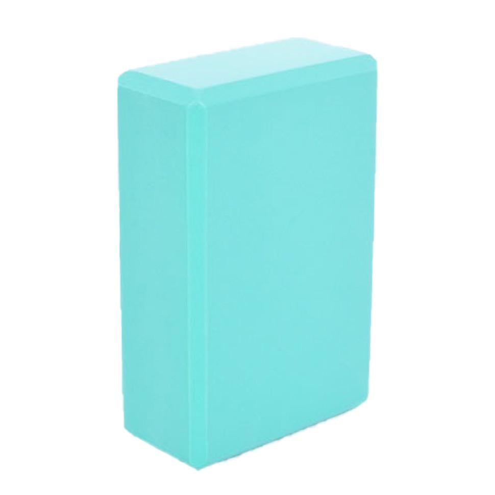 Блок для йоги MS 0858-11 EVA Черный Бирюзовый