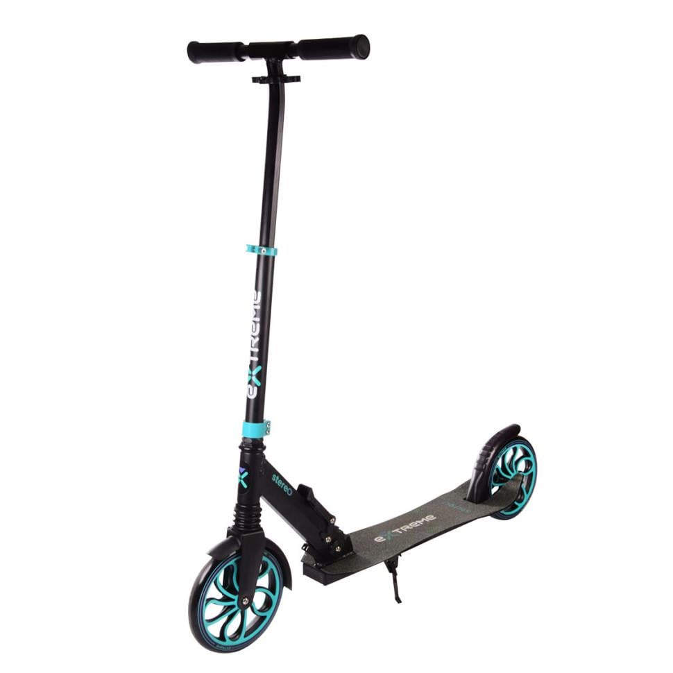 Самокат городской SC21017 RL7T Extreme Motion STEREO PU 200 мм Синий