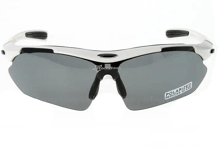 Очки с сменными линзами RockBros 10002 Белый