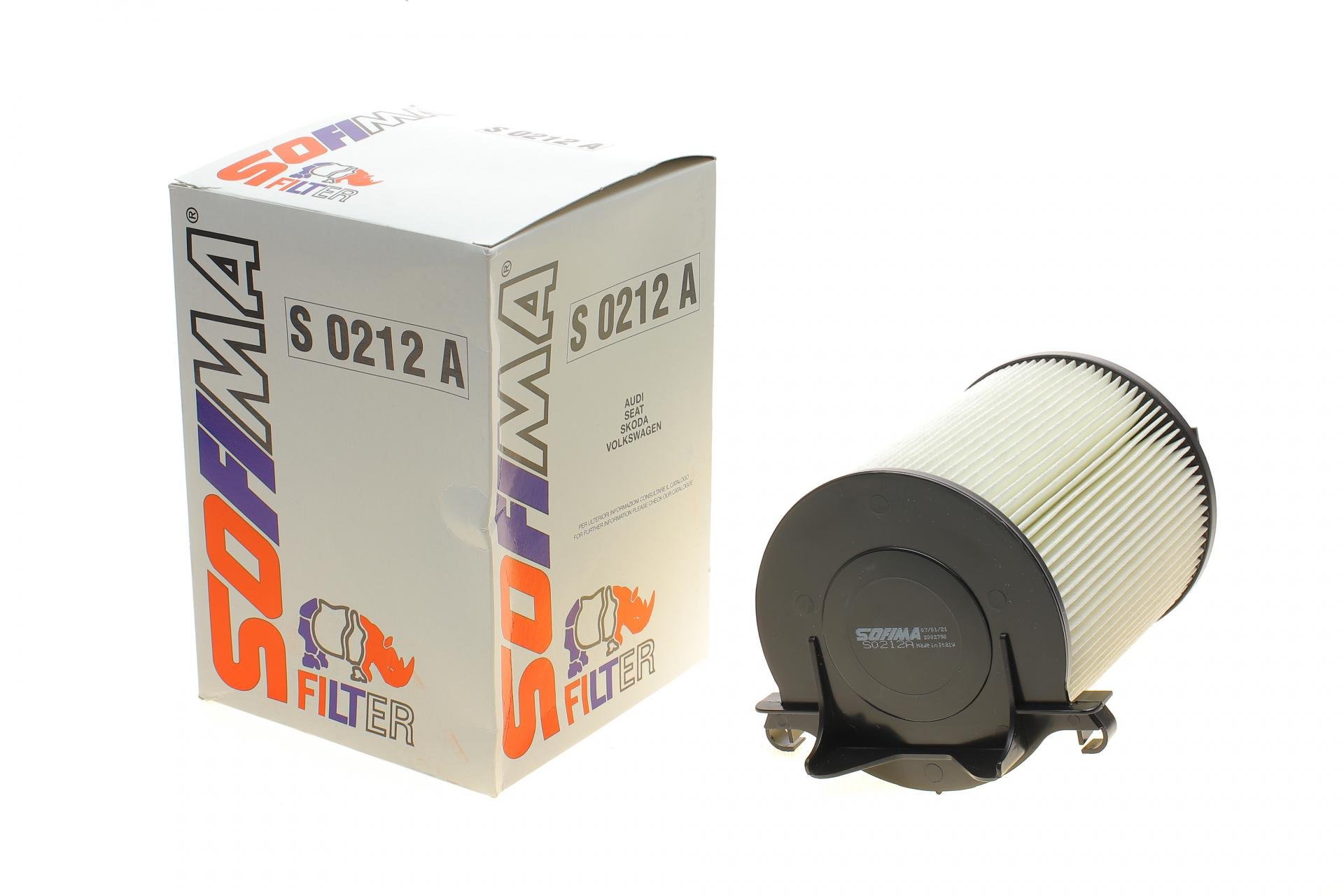 Фільтр повітряний SOFIMA для VW (Caddy 04-15/Golf 04-/Passat 05-/Skoda Octavia 1,2-2,0 i/2,0SDI 04-13- (S 0212 A)