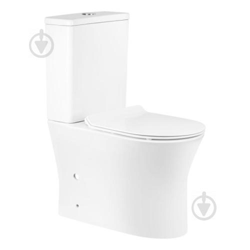 Унітаз-компакт Qtap Virgo сидіння Soft-close QT18222169ARW