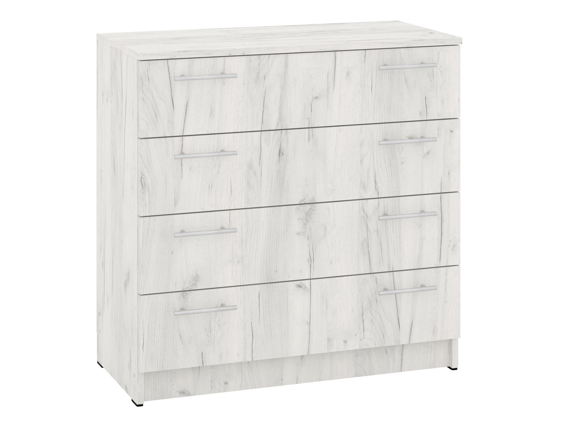 Комод с ящиками PEHOTIN К-4 ДСП 80х38х80 см Дуб крафт (PN-100523)