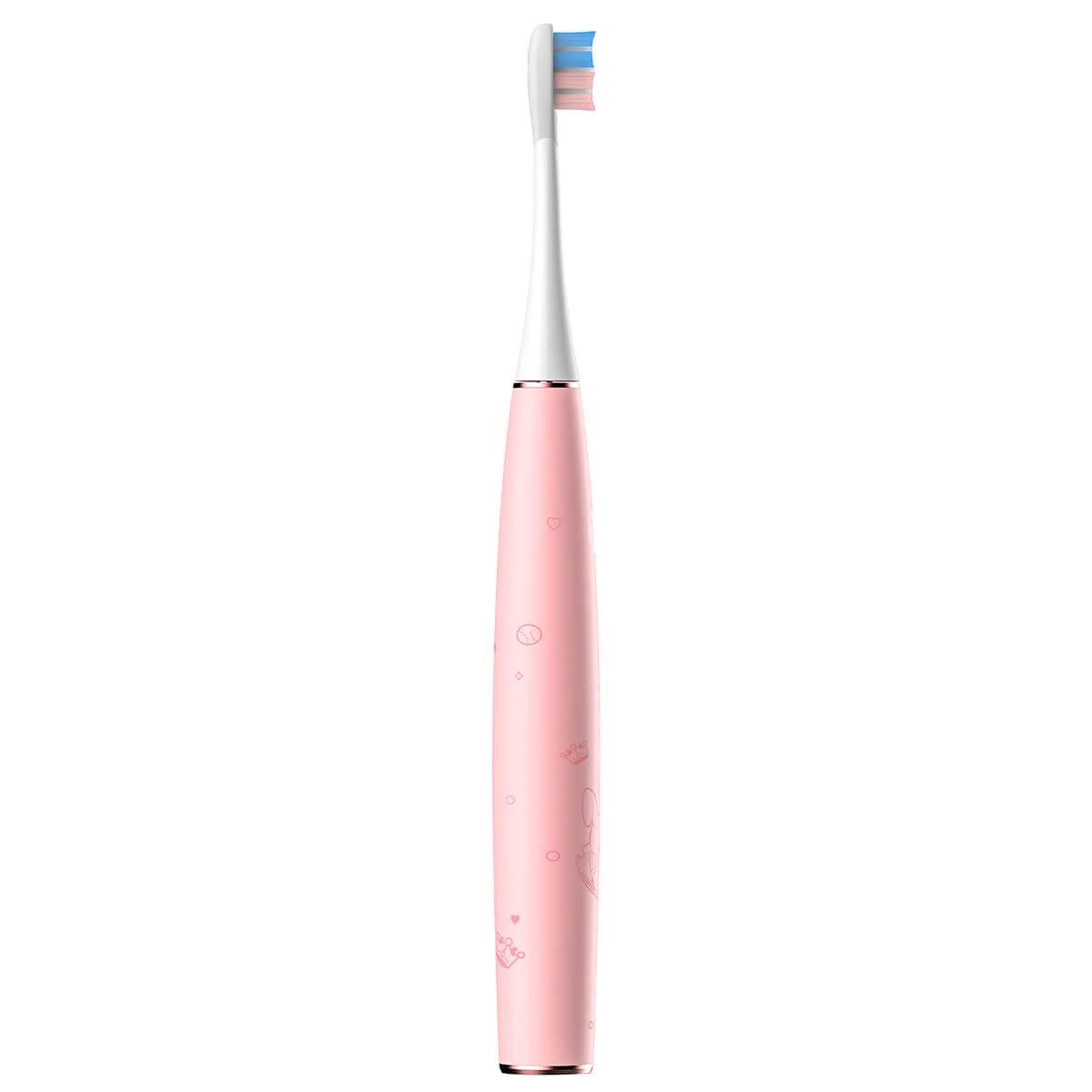 Зубна щітка електрична дитяча Oclean Kids Electric Toothbrush Pink - фото 4