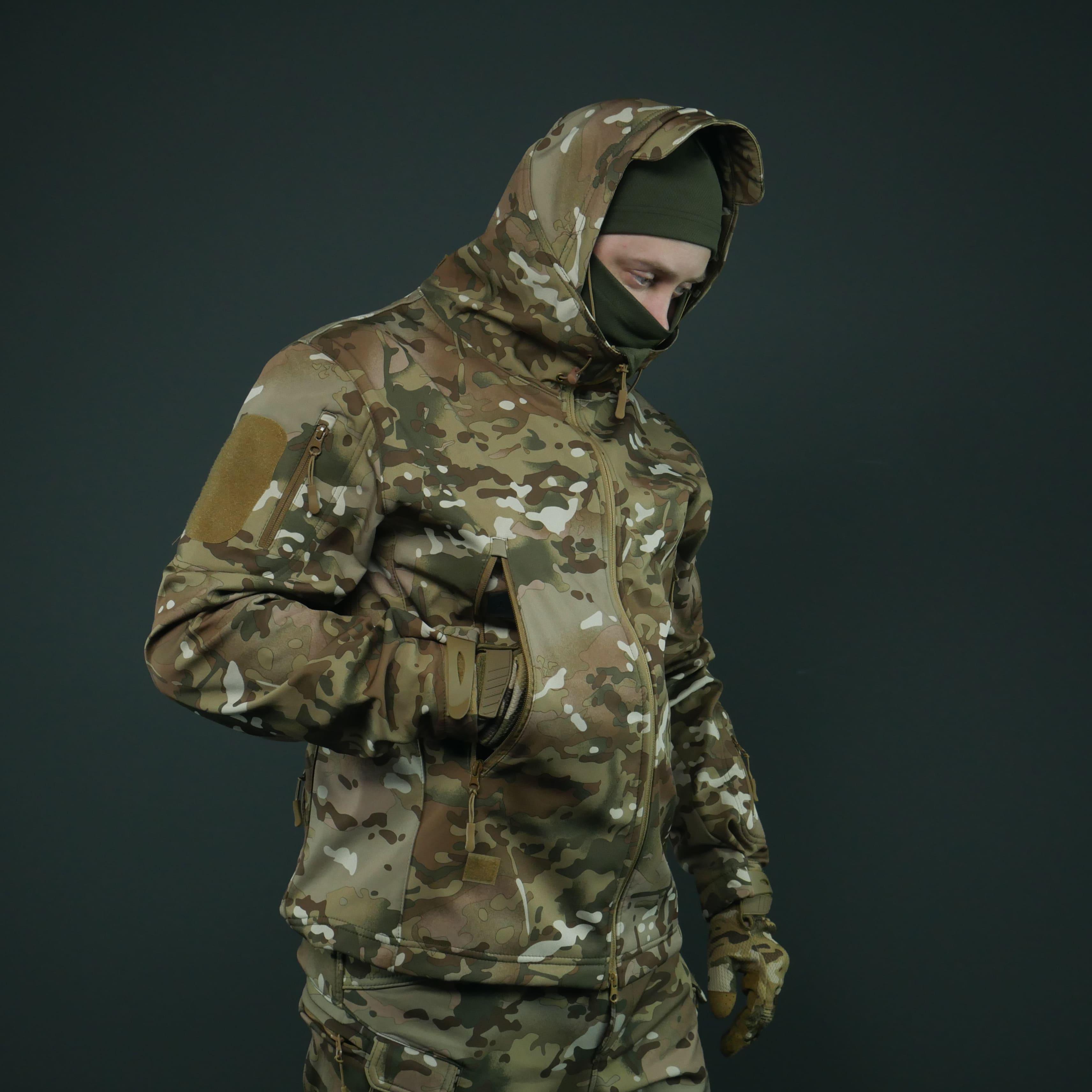 Костюм демисезонный Softshell 1298 4XL Мультикам (1298-4XL) - фото 15