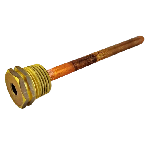 Гільза мідна Cewal для датчика температури 1/2" 7х8 мм 120 мм (28414461)