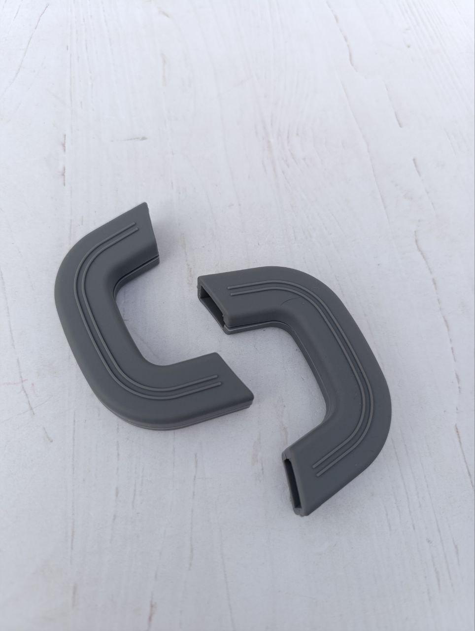 Прихватки для кастрюли силиконовые 2 шт. Серый (25202091)