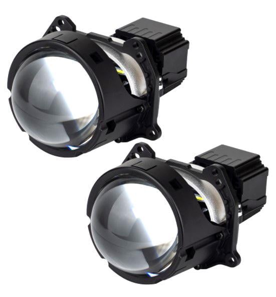 Автомобільні лінзи світлодіодні LED  DriveX BiLED Triada 3,0" 60/65W 5500K