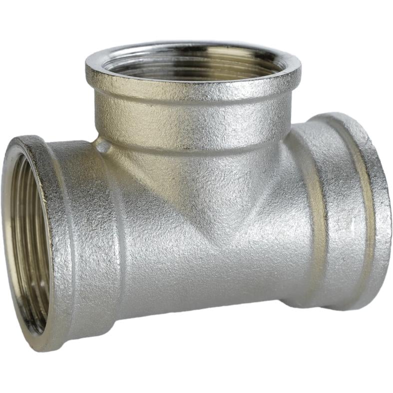 Тройник VA 000025107 никель внутренняя-внутренняя-внутренняя 1 1/2" (156996)