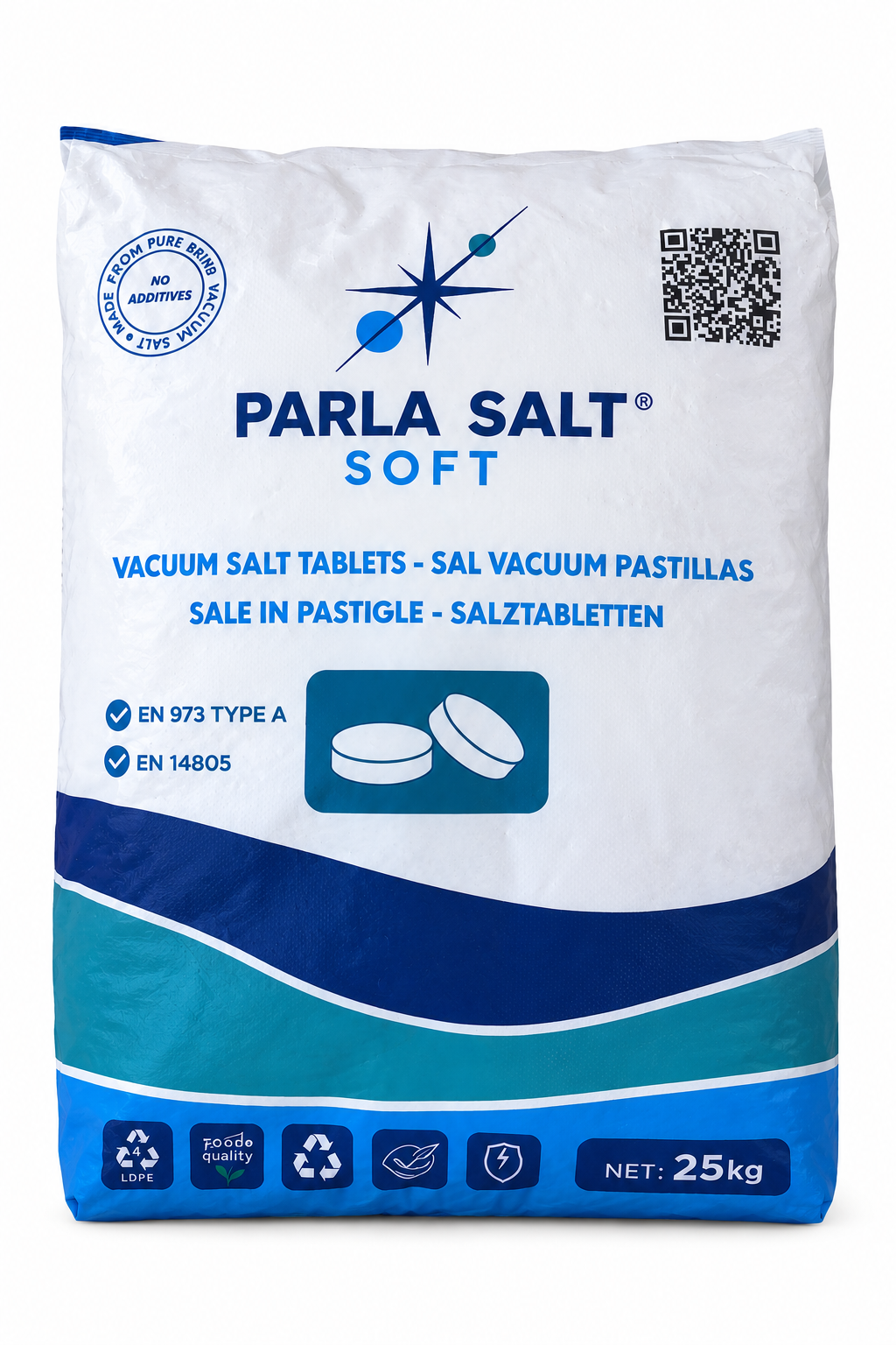 Сіль таблетована для пом'якшення води Parla Salt (37265894)