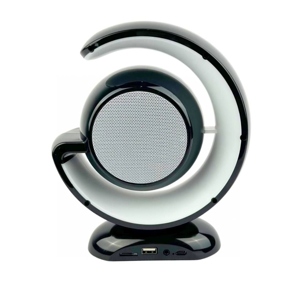 Колонка портативная Contar YS-110 RGB Bluetooth с двумя микрофонами и LED подсветкой (784780428)