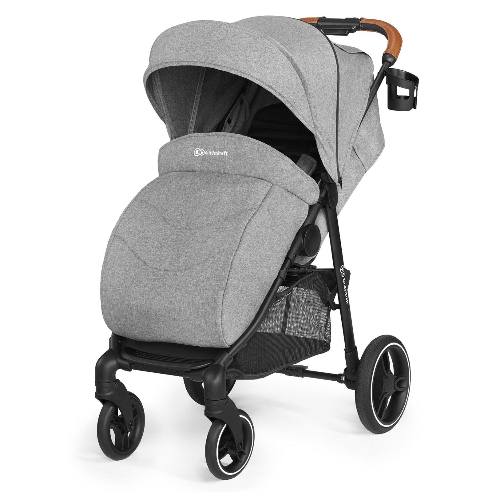 Коляска прогулянкова Kinderkraft Grande 2020 Grey (KKWGRANGRY000N) - фото 7