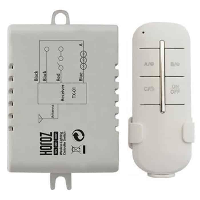 Пульт дистанційного керування світлом CONTROLLER-1 1-канальний 300W 180-250V Білий (105-001-0001-010)