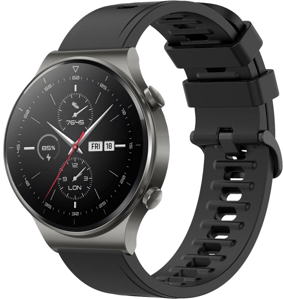 Ремешок Convex для Huawei Watch GT 2 Pro Black (23350-2B)