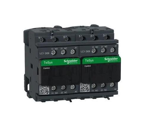 Контактор реверсивный Schneider Electric 3Р 9A НО+НЗ 24 В 50/60 Гц (LC2D09B7) Контактор реверсивный Schneider Electric 3Р 9A НО+НЗ 24 В 50/60 Гц (LC2D09B7)