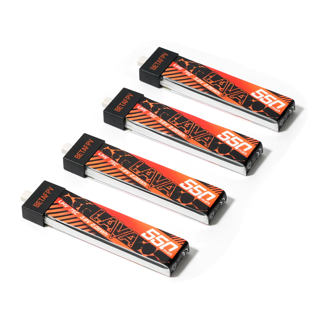 Акумулятор для Cetus та Meteor BetaFPV Lava 1S 550 mAh 75C (1731550) - фото 1 Акумулятор для Cetus та Meteor BetaFPV Lava 1S 550 mAh 75C (1731550) - фото 1