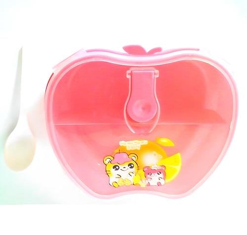 Ланч бокс пищевой с ложкой Stenson 1085 Розовый (66c5766c)