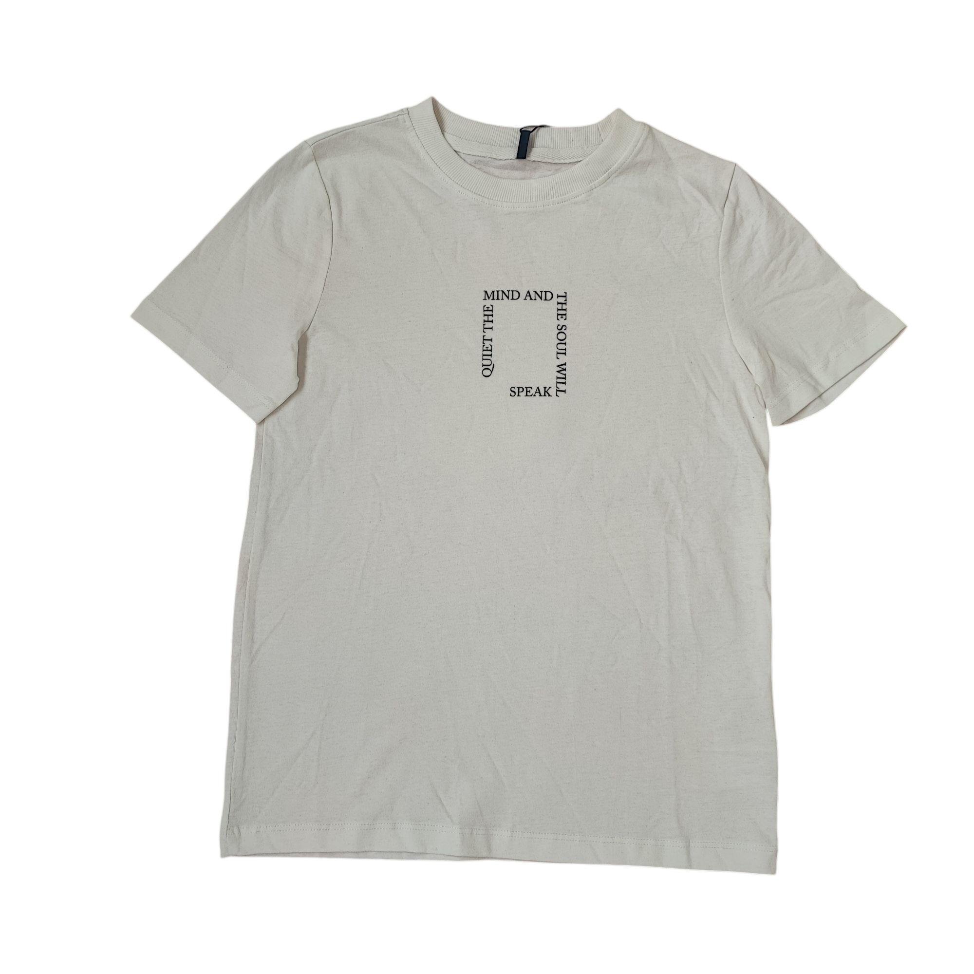 Футболка підліткова для хлопчика ONLY 146-152 см Білий (250313048)