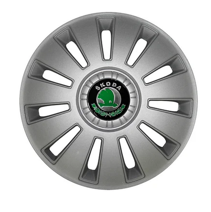 Колпак колесный Kenguru REX Skoda R16 REX 4 шт. Серый