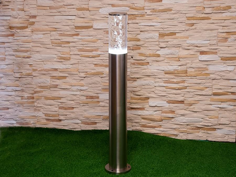 Садово-парковый светильник светодиодный Боллард 6 Вт Хром (DFC-1090/600H-HR)