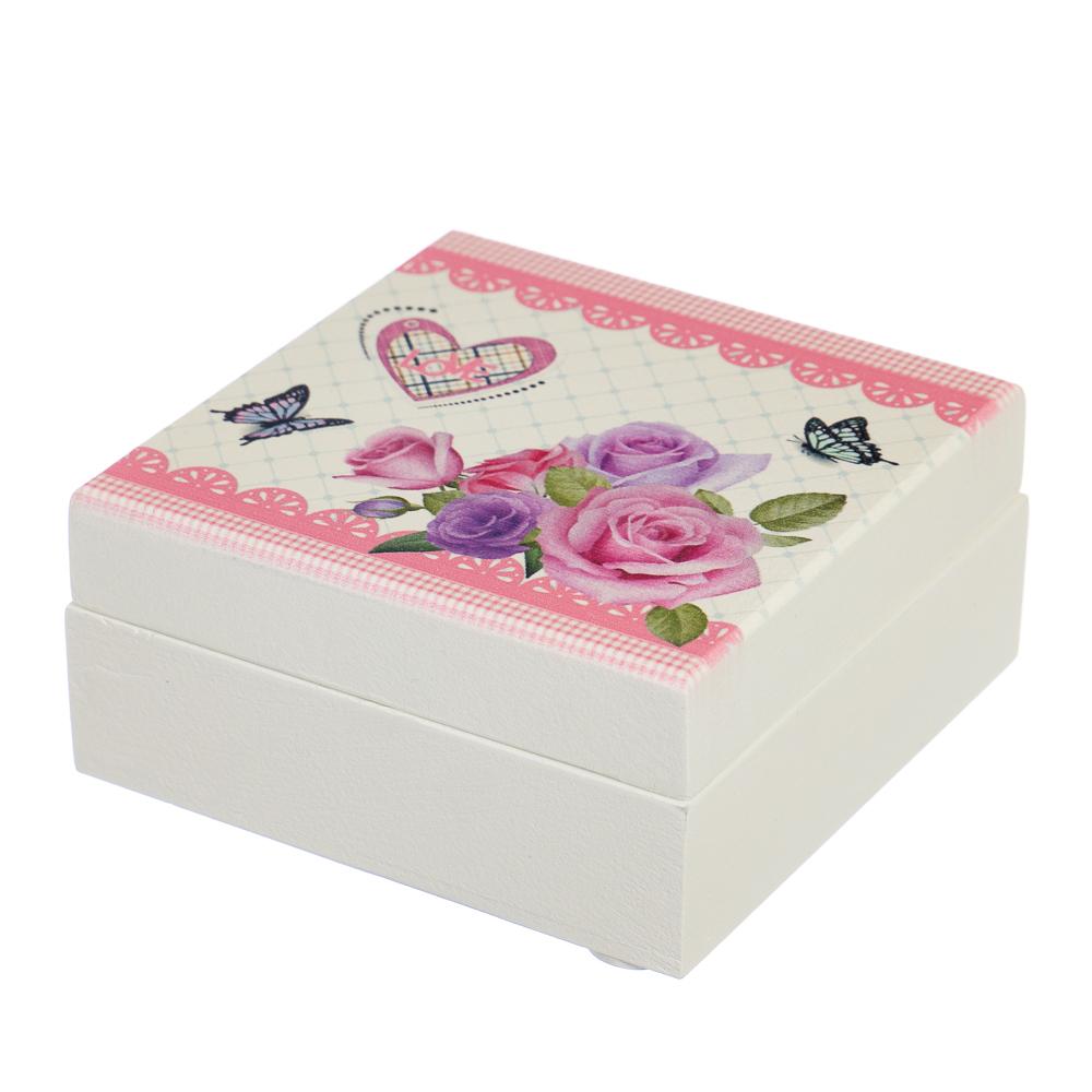 Шкатулка Elisey Бабочки и розы (0501-002)