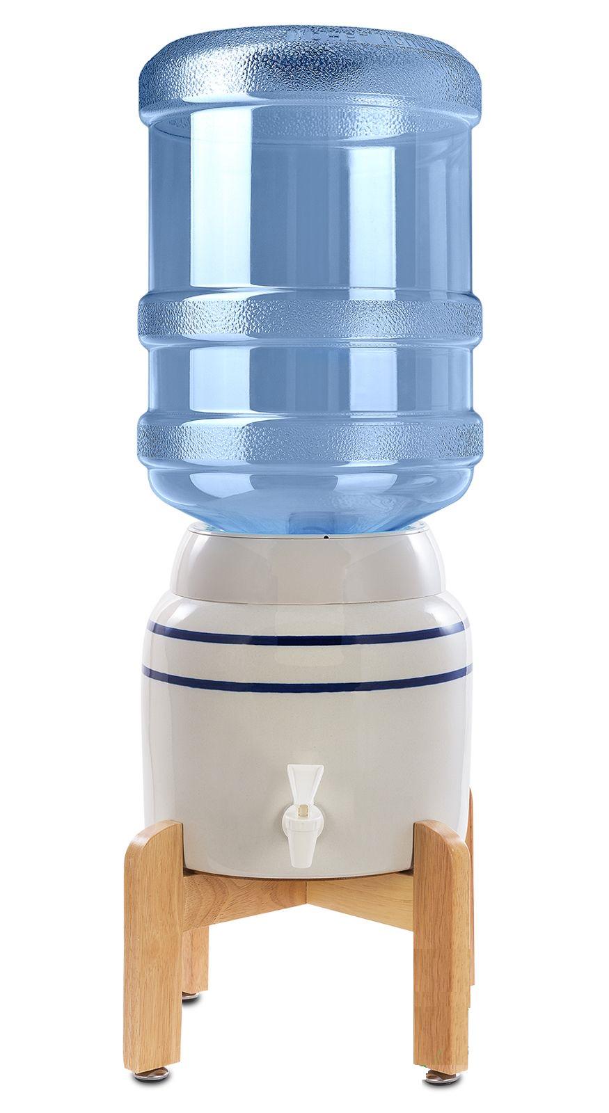 Диспенсер керамический для воды с подставкой и краником в комплекте ViO CD-01