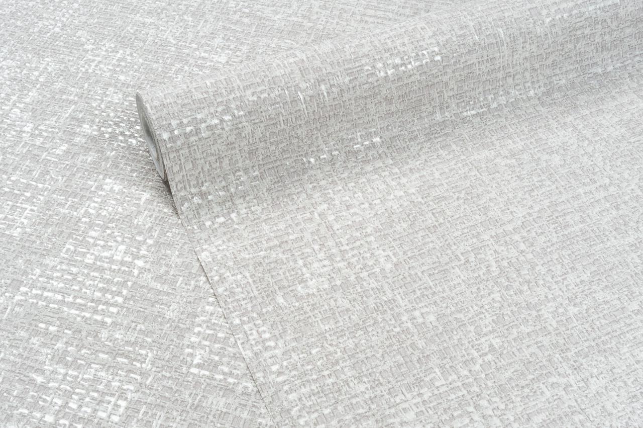 Обои флизелиновые Vinil LS Остин ТФШ 2-1437 винил горячего тиснения 1,06х10,05 м Холодно-бежевый