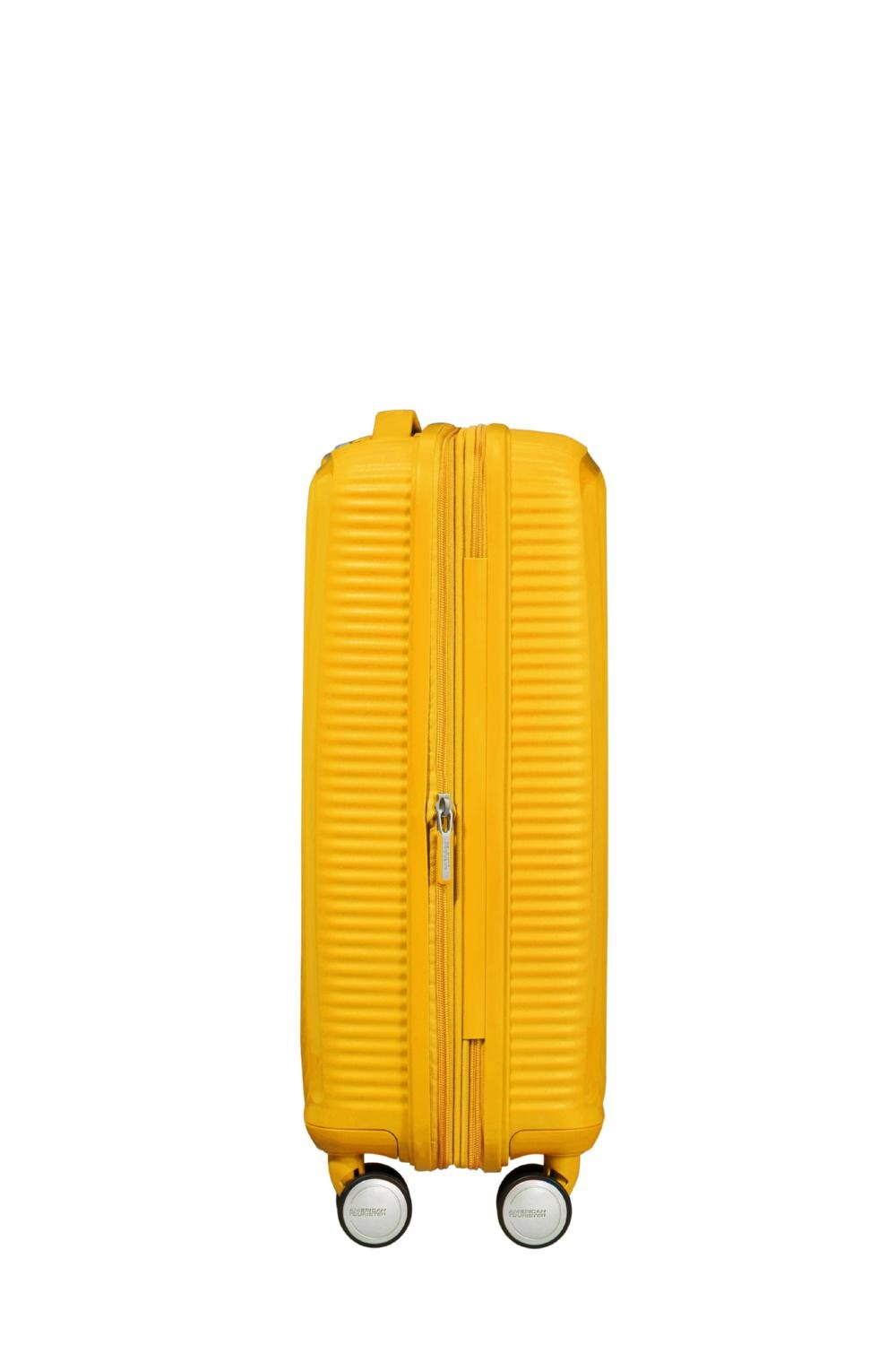 Валіза з розширенням American Tourister Soundbox 55x40x20/23 см Жовтий (32G-06001) - фото 8