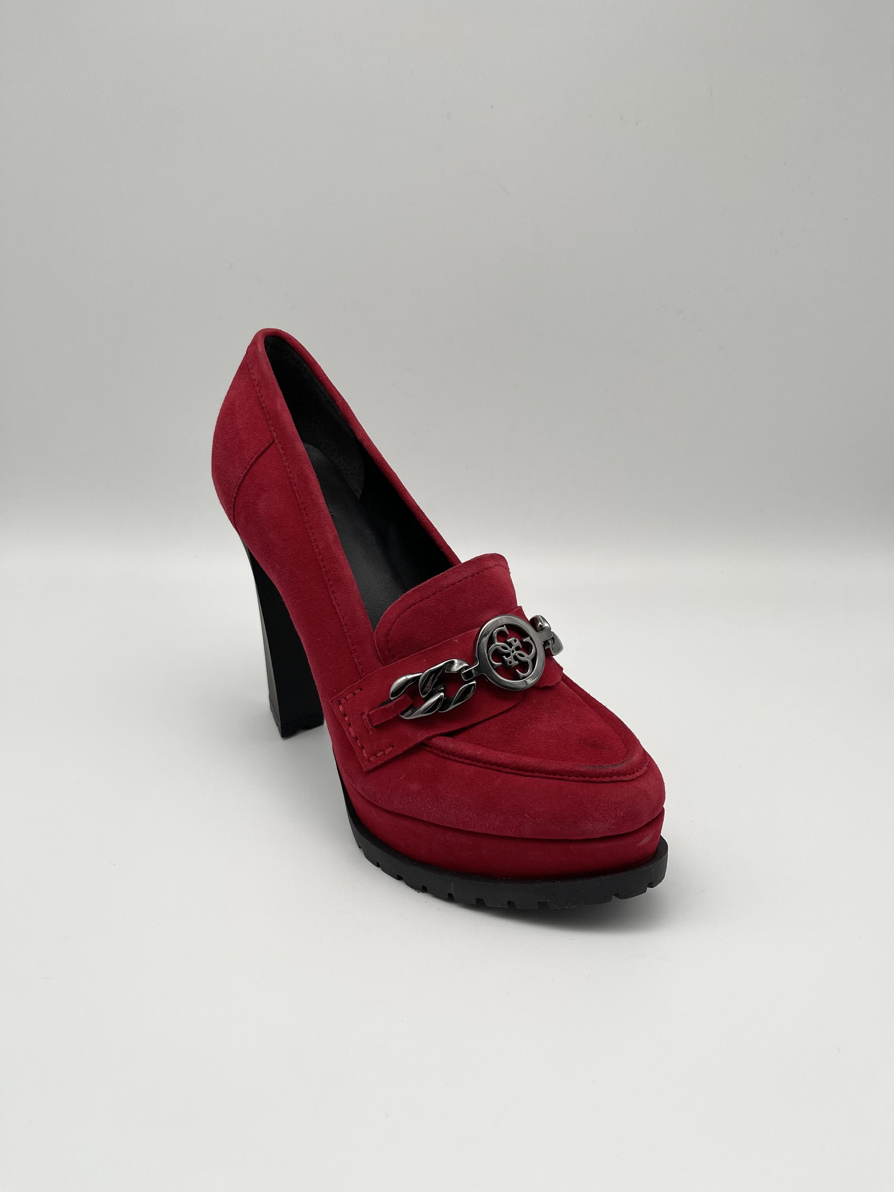 Туфли женские Guess 477W р. 37 Красный