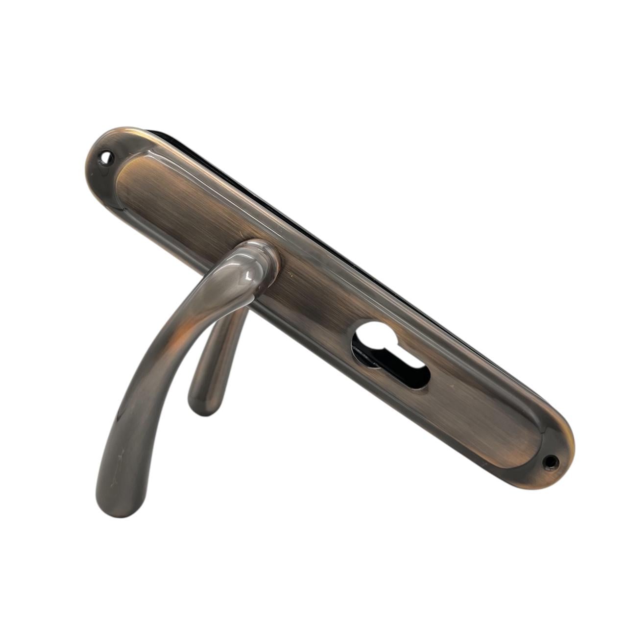 Дверные ручки межкомнатные Ozen Kumru Bakir Antik Yale 55 мм (310075)