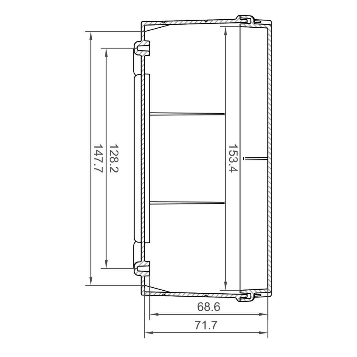 Клеммная коробка 121x166x80 , IP65-IP67, IDE (EL161) - фото 9