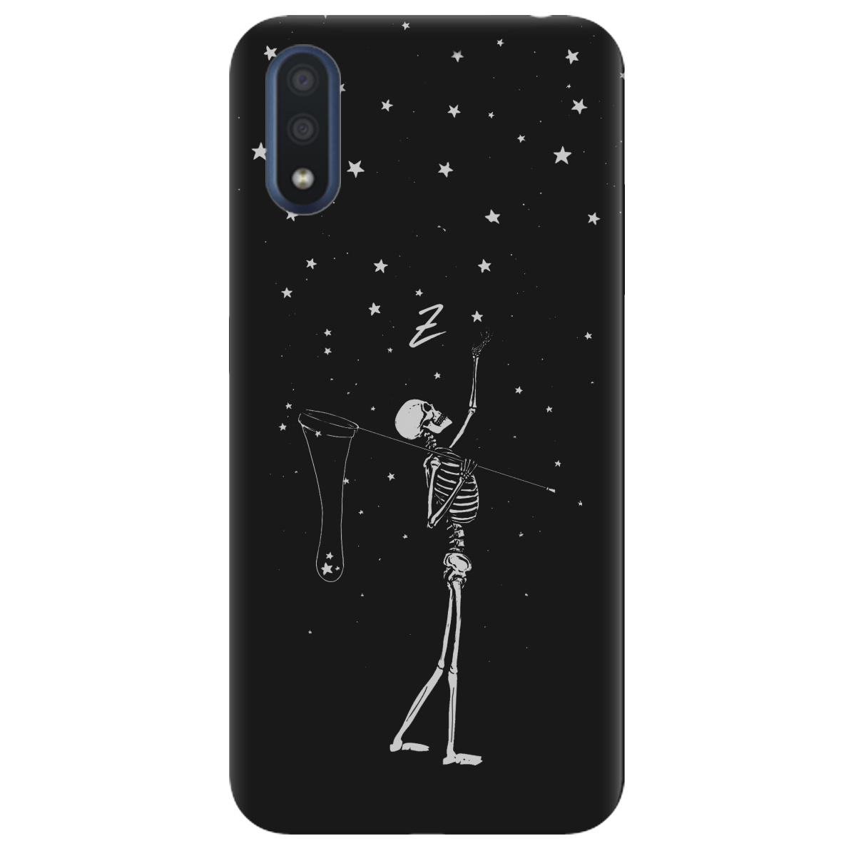 Силіконовий чохол Zorrov для Samsung Galaxy M01 - Stars night (14170050191099409)