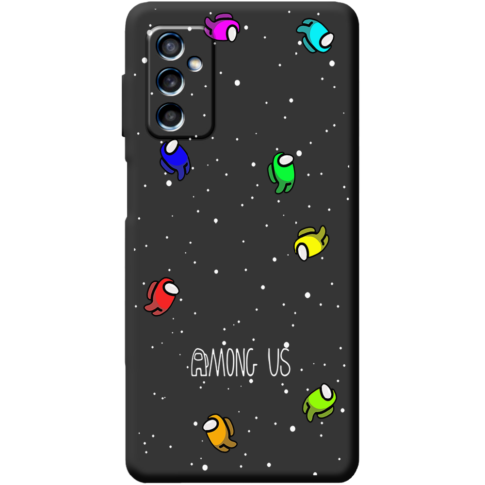 Чохол BoxFace Samsung Galaxy M52 (M526) Among Us Invisible Чорний силікон (43657-bk76-43763)