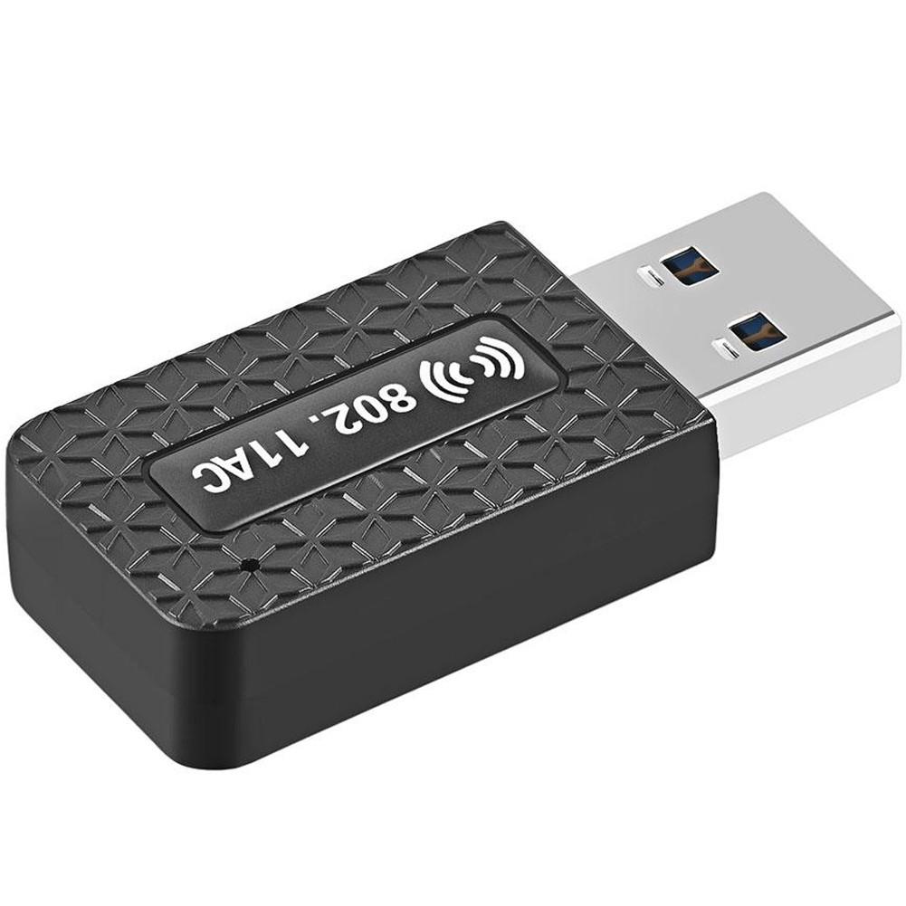 Адаптер мережевий USB WiFi Addap UWA-04 дводіапазонний 2,4 ГГц 5 ГГц 1300 Мбіт/с - фото 2 Адаптер мережевий USB WiFi Addap UWA-04 дводіапазонний 2,4 ГГц 5 ГГц 1300 Мбіт/с - фото 2