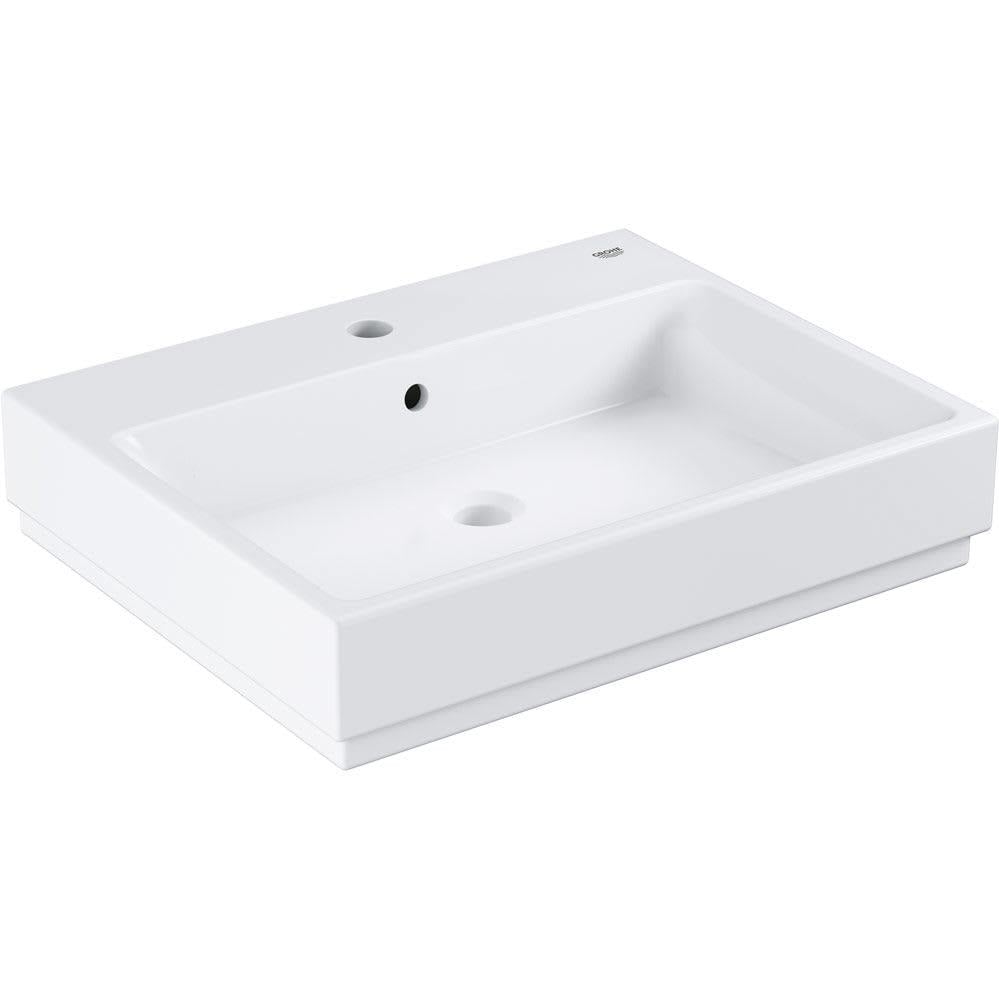 Умивальник підвісний Grohe Cube Ceramic 3947300H 600x490x150 мм Білий (150210)