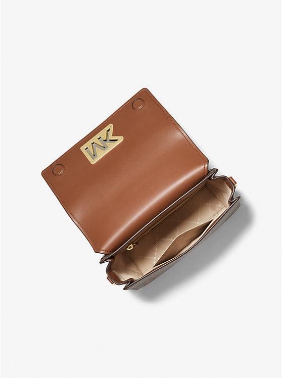 Жіноча сумка Michael Kors Mimi bag Logo Brown (MK-7911693) - фото 4