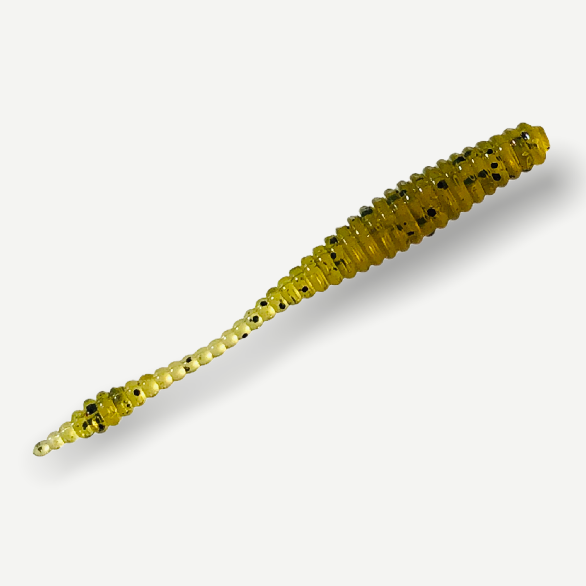 Силіконові приманки Big Baits Ribbed Leech річкова серія 1,8" 10 шт. # 106 Green Pumpkin (1003106) - фото 2 Силіконові приманки Big Baits Ribbed Leech річкова серія 1,8" 10 шт. # 106 Green Pumpkin (1003106) - фото 2