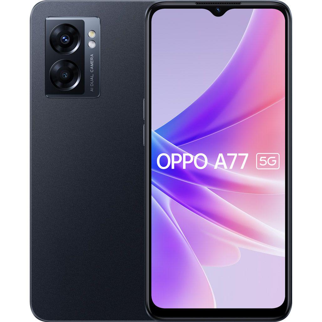 Смартфон Oppo A77 5G 4/64GB Midnight Black (78962) - фото 3