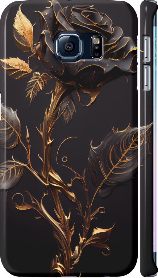Чехол на Samsung Galaxy S6 Edge G925F Роза 3 (5552m-83-42517)