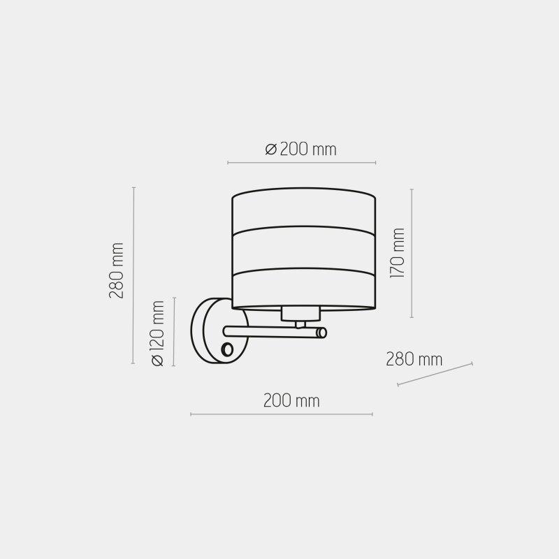 Бра TK-Lighting Tago BK (3210) - фото 2