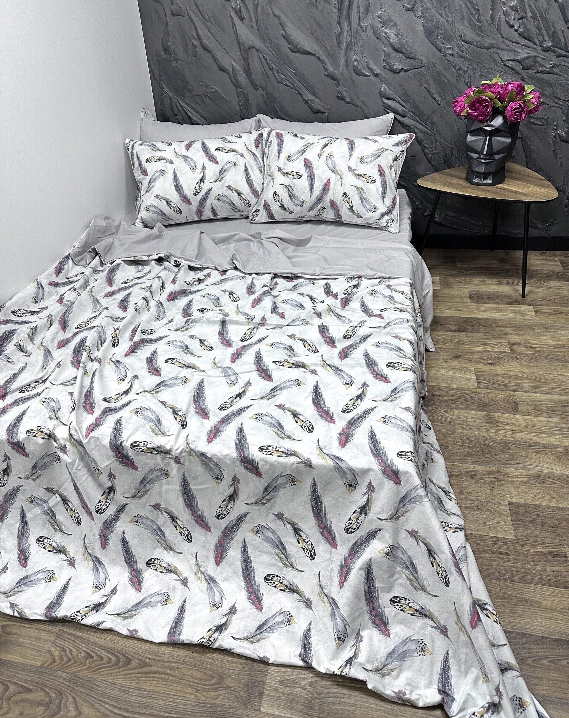 Комплект постельного белья Comfort Home Feathers двуспальный