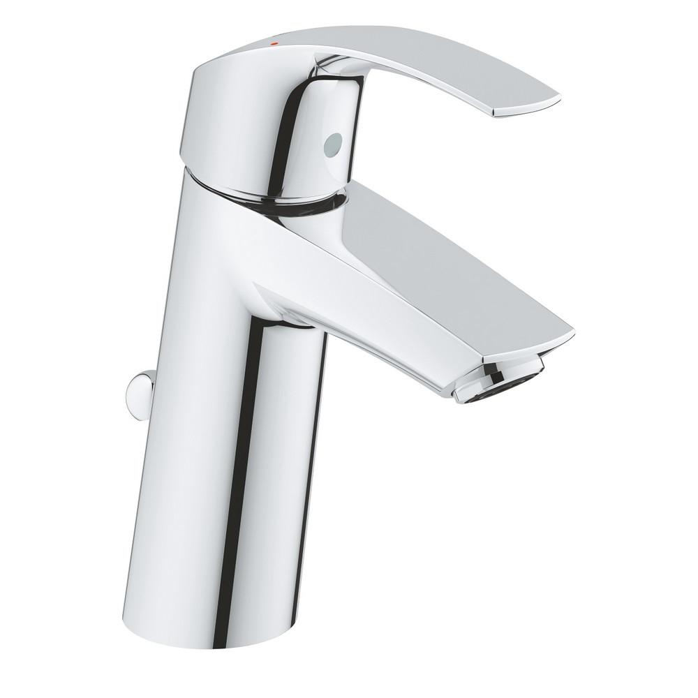 Змішувач для умивальника Grohe Eurosmart 23322001 одноважільний Хром (111107)