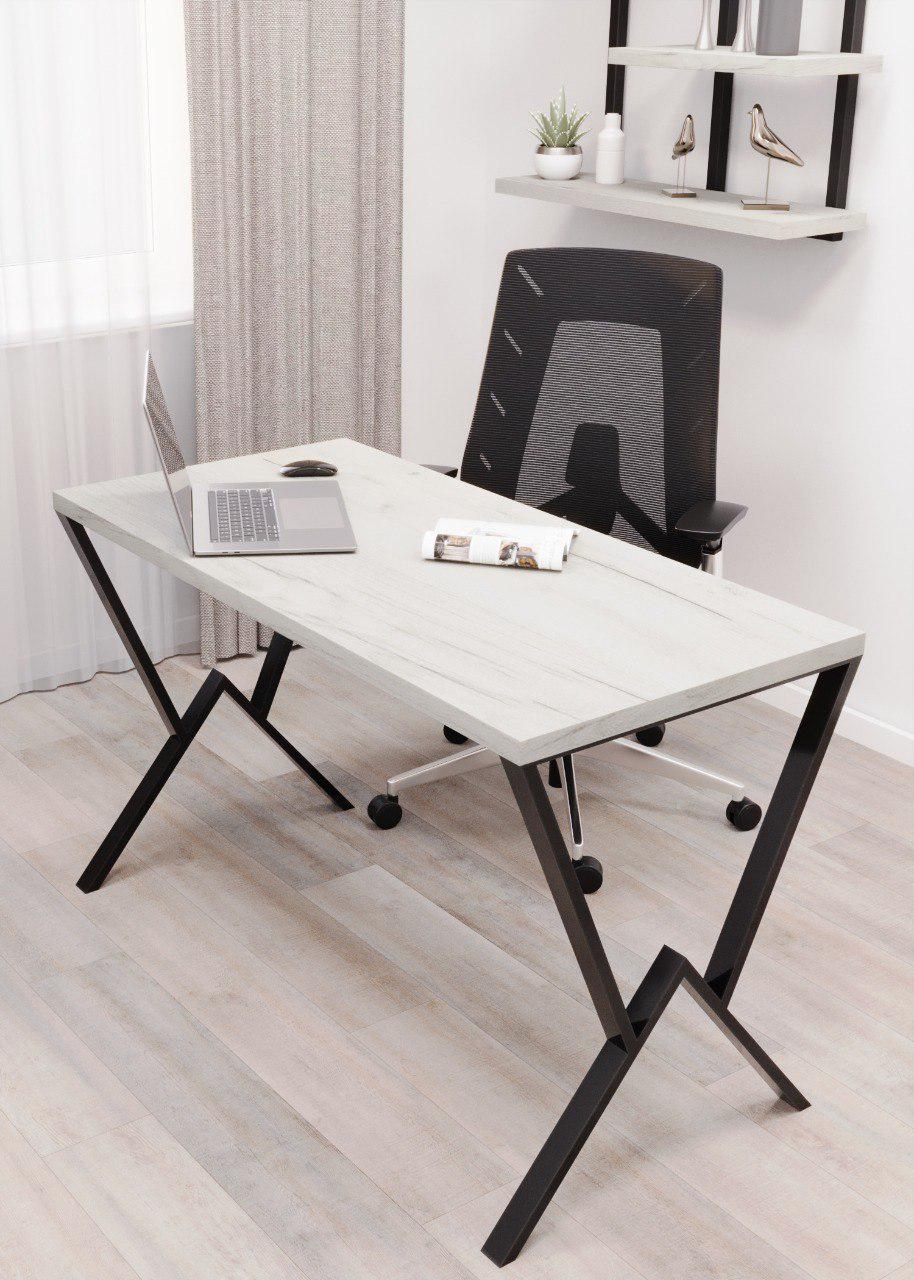 Стіл письмовий Loft Серія 12 1200х600х32 мм Дуб Крафт/Білий