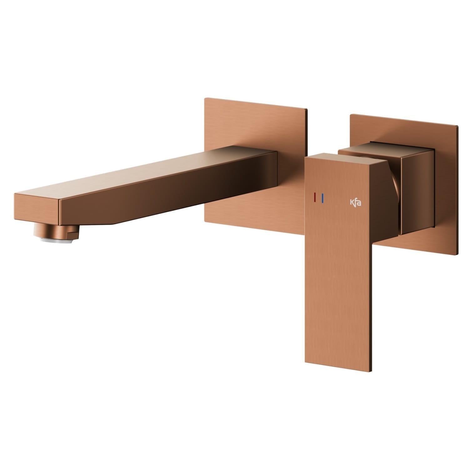 Змішувач для раковини KFA Armatura Logon прихованого монтажу Золото рожеве (5139-810-34)